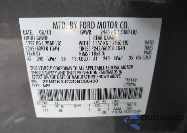 2FMDK3JC2DBC80400: 37708234