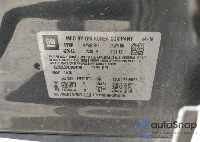 KL7CJLSB8JB689489: 37720653