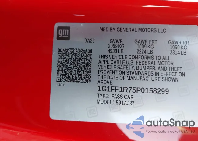 1G1FF1R75P0158299: 37739967