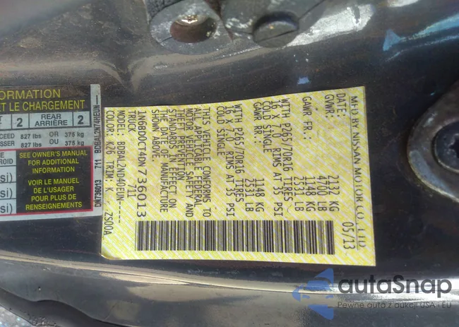 1N6BD0CT4DN736013: 37758393