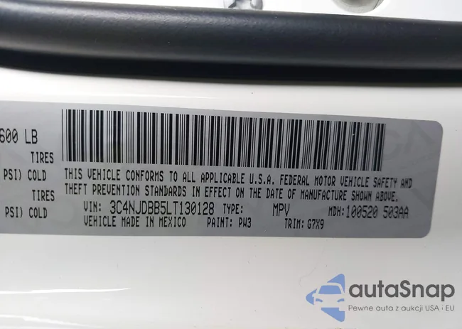 3C4NJDBB5LT130128: 37785573