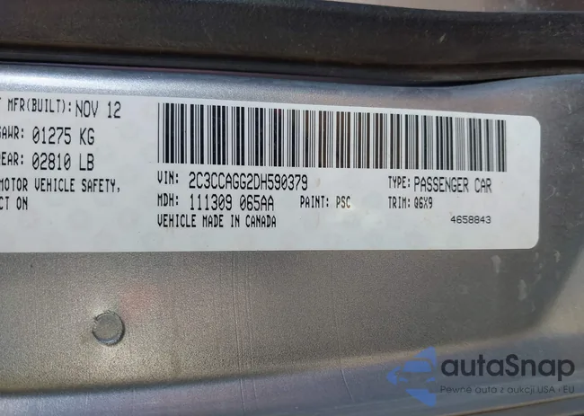 2C3CCAGG2DH590379: 37786030