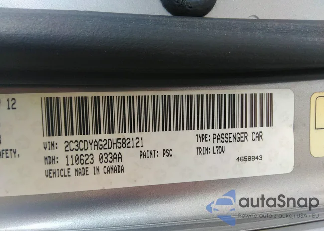 2C3CDYAG2DH582121: 37799921