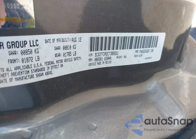 3C3CFFDR2CT385631: 37805342