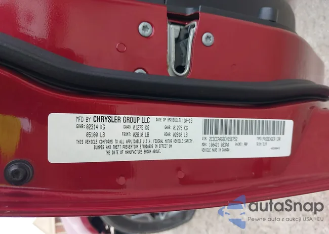 2C3CCAAG6EH156752: 37820538