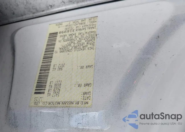 1N4AL3AP8GN316998: 37822825