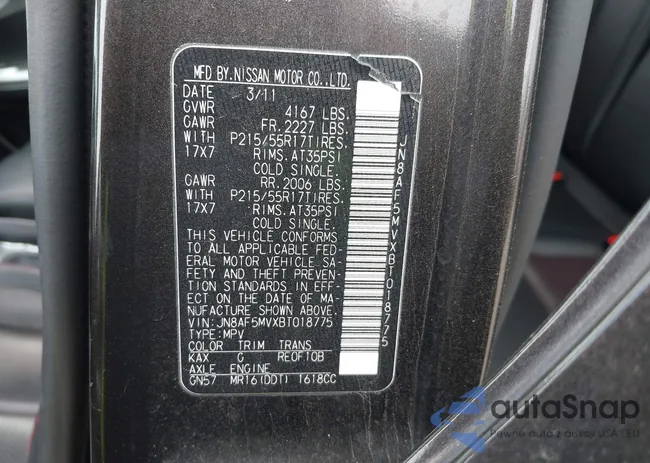 JN8AF5MVXBT018775: 37832027