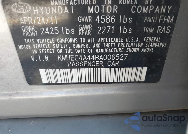 KMHEC4A44BA006527: 37833731