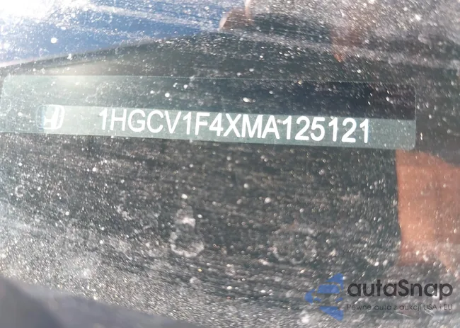 1HGCV1F4XMA125121: 37841778