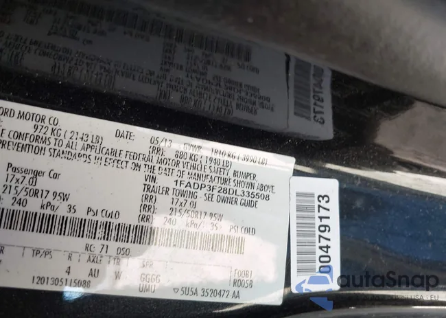 1FADP3F28DL335508: 37848770