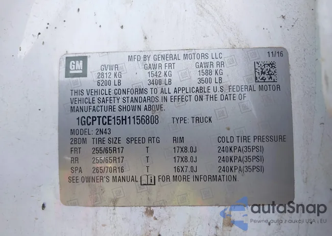 1GCPTCE15H1156808: 37856074