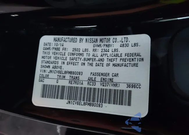 JN1CV6EL8FM890093: 37860686