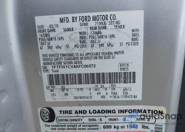 1FTFW1CV4AFC06572: 37870113