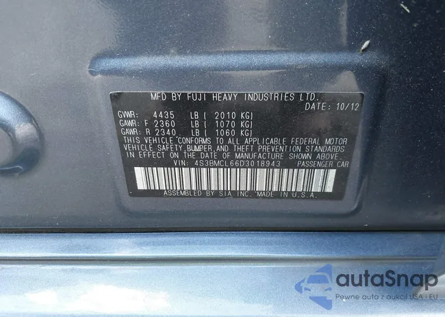 4S3BMCL66D3018943: 37876929