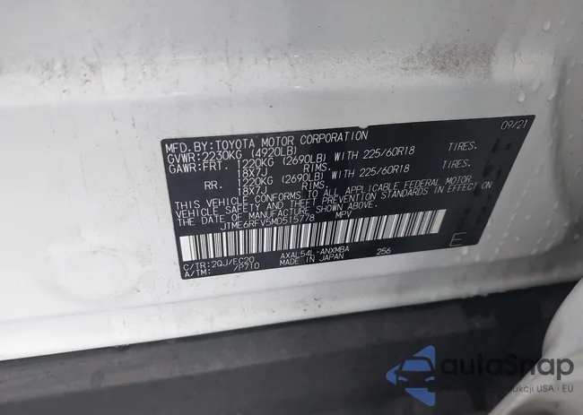 JTME6RFV5MD515778: 37902909