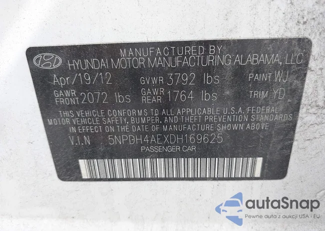 5NPDH4AEXDH169625: 37904580