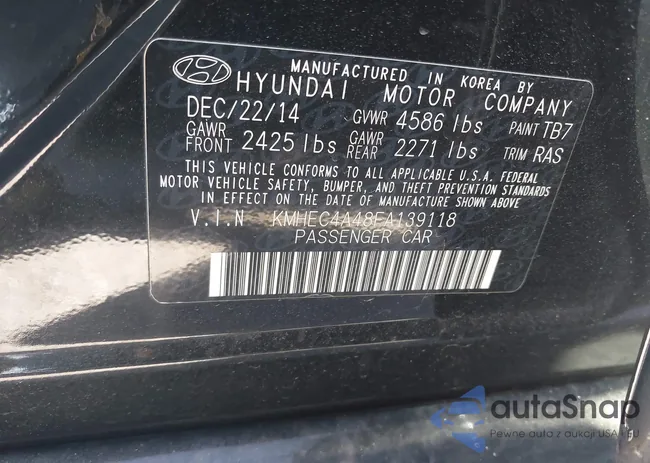 KMHEC4A48FA139118: 37915246