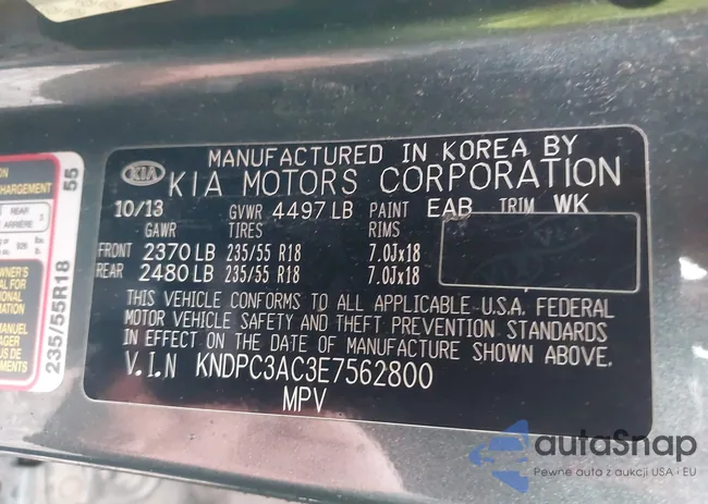 KNDPC3AC3E7562800: 38919301