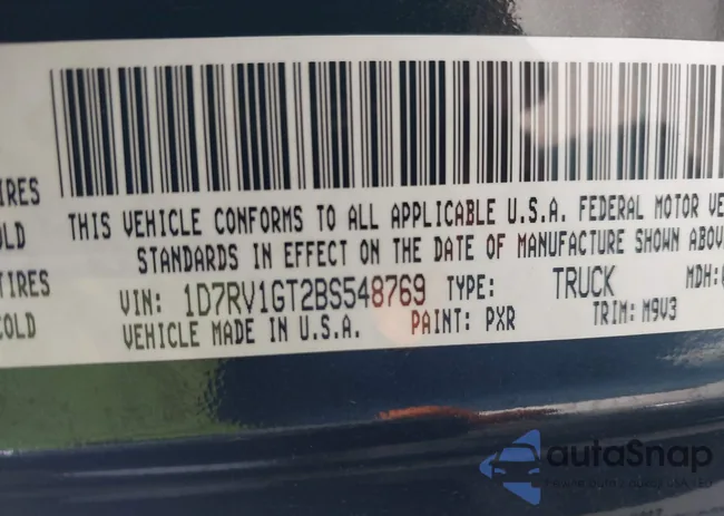 1D7RV1GT2BS548769: 38925702