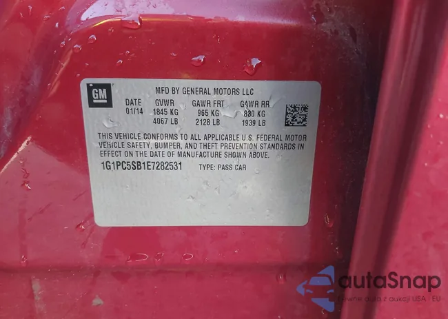 1G1PC5SB1E7282531: 38927622