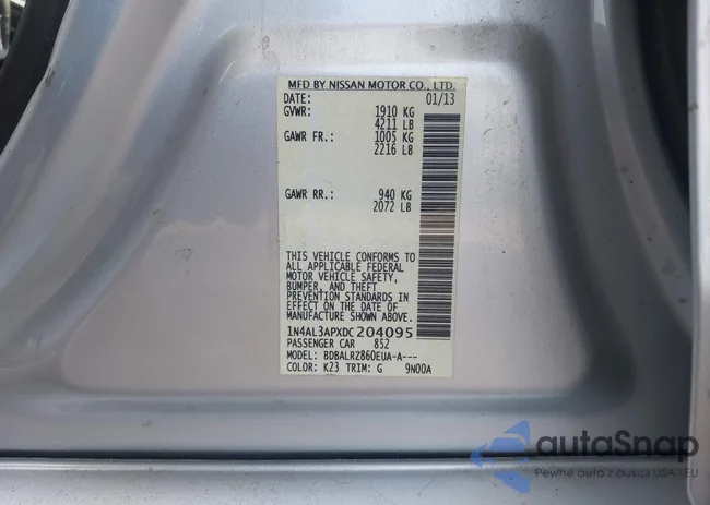 1N4AL3APXDC204095: 38952931
