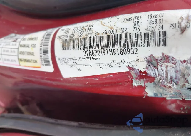 3FA6P0T91HR180932: 38956519