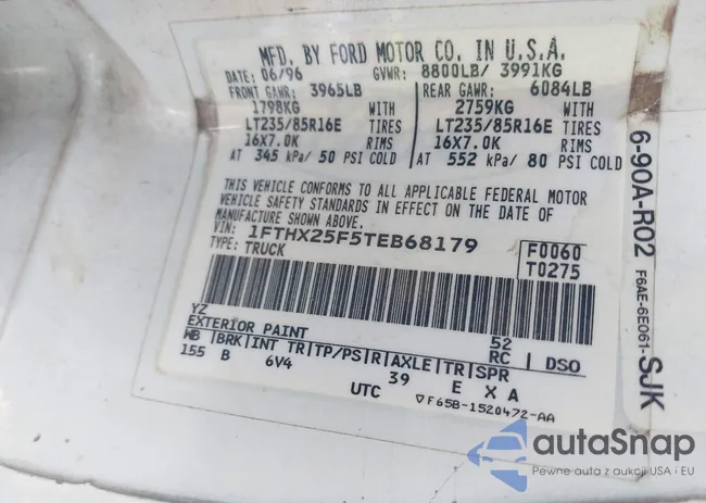 1FTHX25F5TEB68179: 38967904