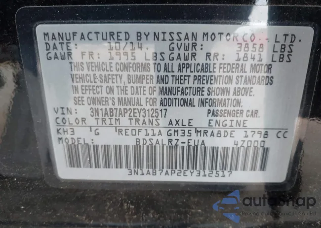 3N1AB7AP2EY312517: 38973378