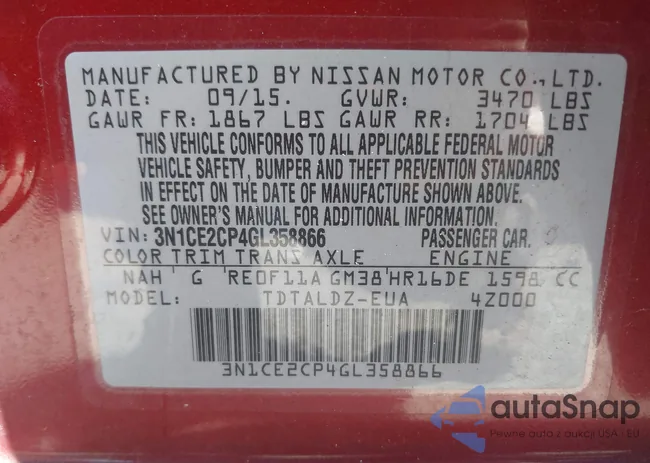 3N1CE2CP4GL358866: 38973563