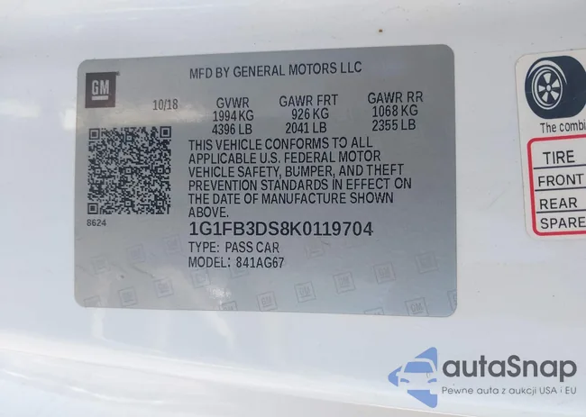 1G1FB3DS8K0119704: 38979333