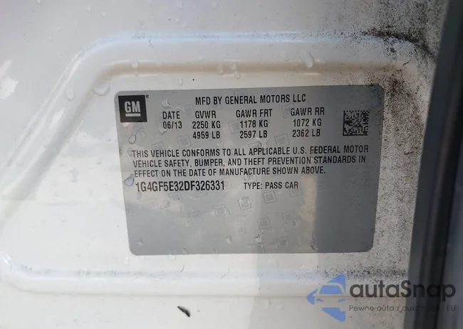 1G4GF5E32DF326331: 39004219