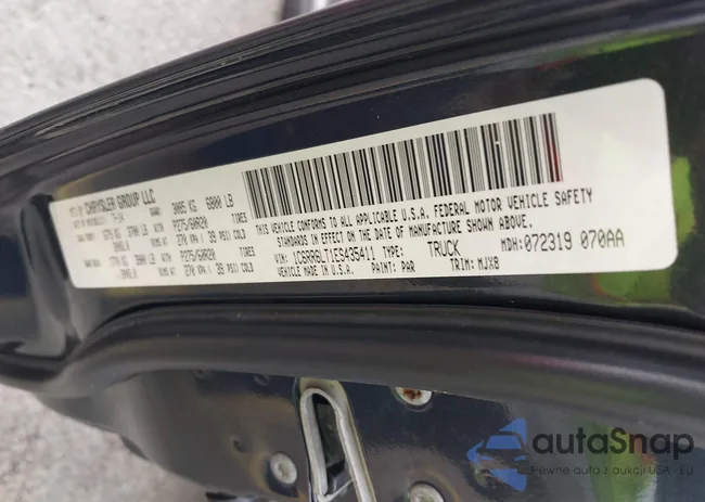 1C6RR6LT1ES435411: 39010145