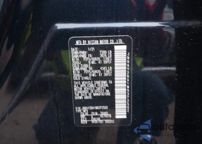 JN8AY2BA1M9372502: 39018975