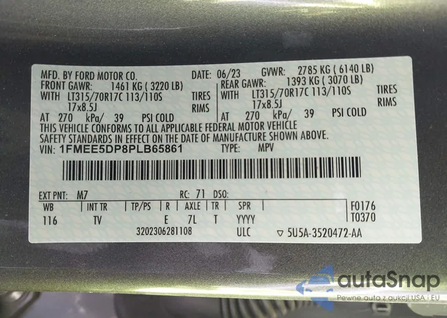 1FMEE5DP8PLB65861: 39044345