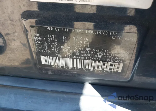 4S3BMAA69C1004875: 39055313