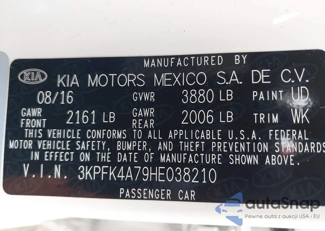 3KPFK4A79HE038210: 39060521