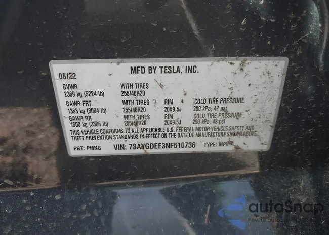 7SAYGDEE3NF510736: 39082619