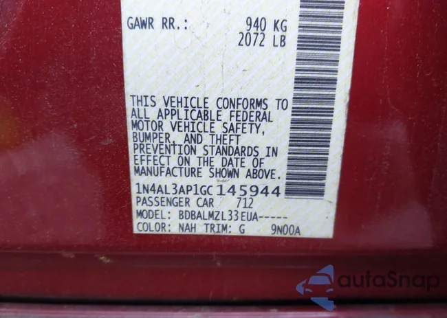 1N4AL3AP1GC145944: 39089920