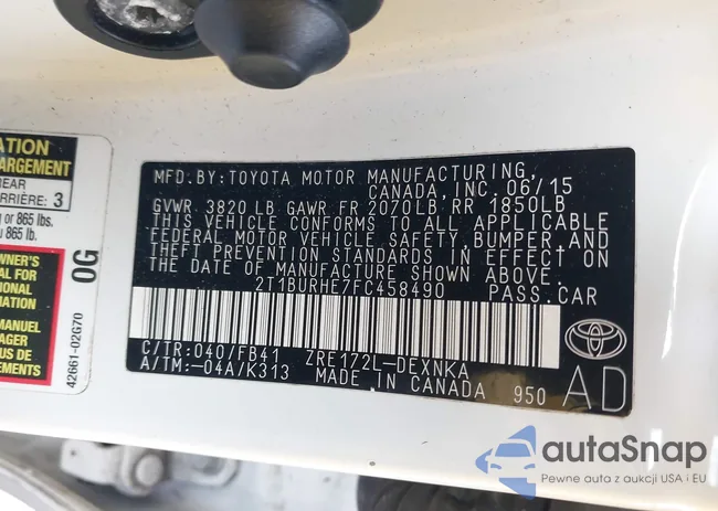 2T1BURHE7FC458490: 39117135