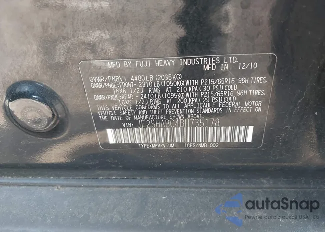 JF2SHABC4BH735178: 39123308