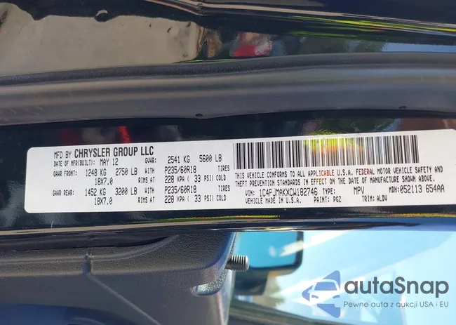 1C4PJMAKXCW182746: 39123174