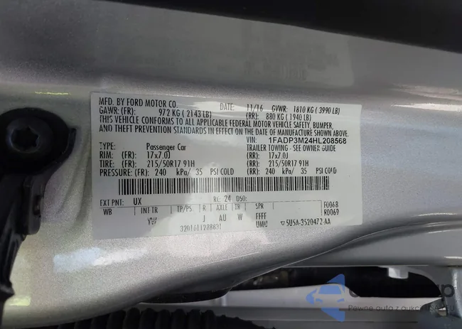 1FADP3M24HL208568: 39141759