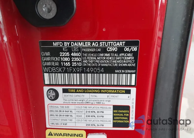 WDBSK71FX9F149054: 39143491