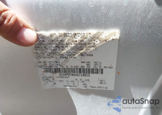 1FAHP2EW6AG124053: 39177216