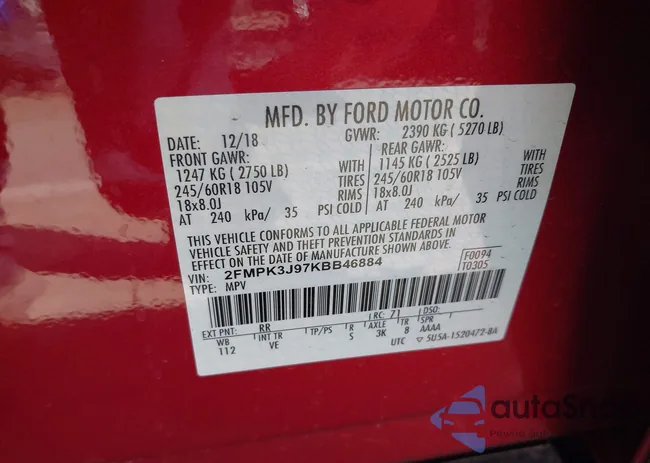 2FMPK3J97KBB46884: 39203496