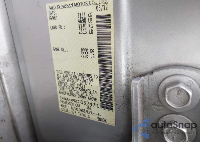 1N4AA5AP8CC852471: 39230583