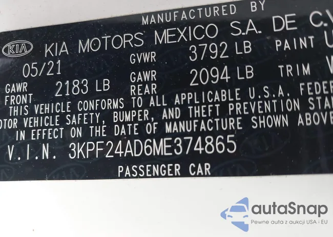 3KPF24AD6ME374865: 39237763