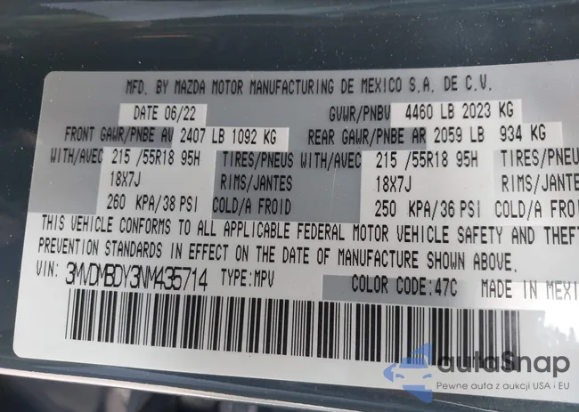 3MVDMBDY3NM435714: 39244760