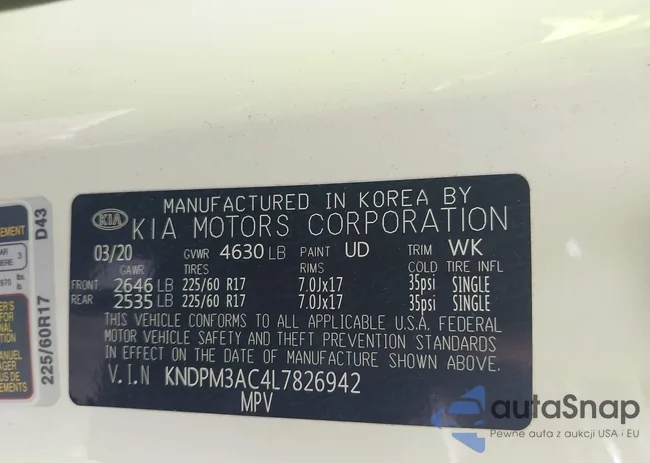 KNDPM3AC4L7826942: 39245631