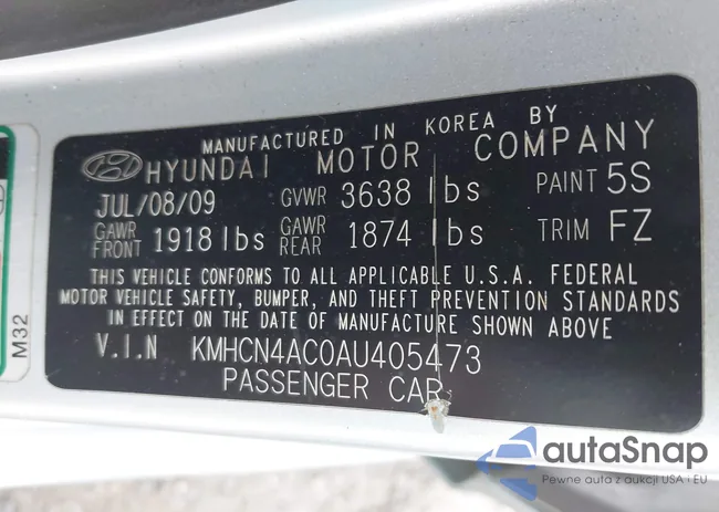 KMHCN4AC0AU405473: 39248201